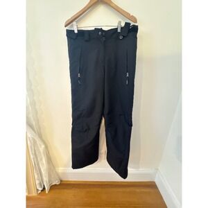 Obermeyer Black Ski Snow Pants Insulated‎ Waterproof Breathable Ladies Size 10